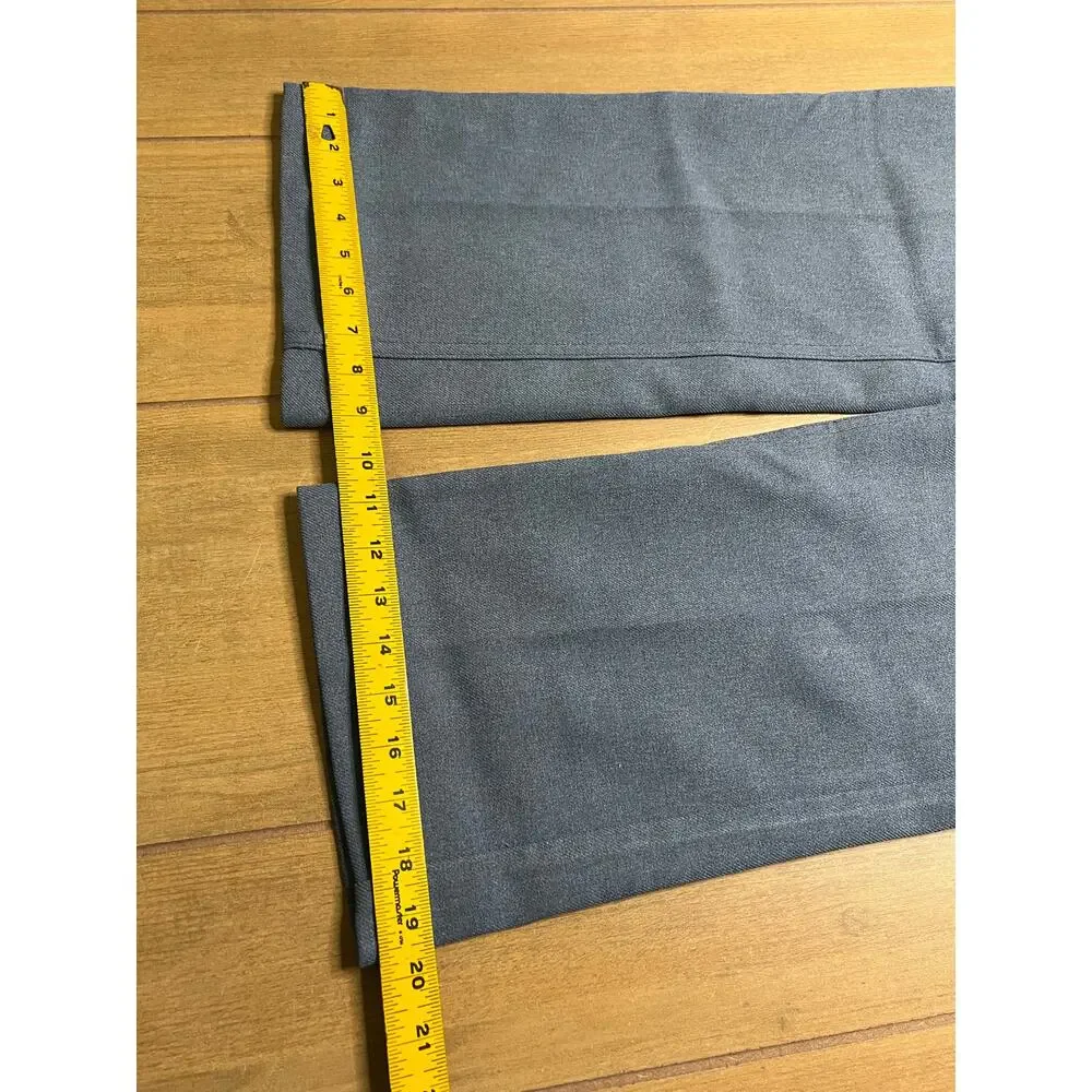 Levi’s Sta-Prest Pants Mens 34x38 Gray Polyester Vintage USA Bootcut ( Tag 35x32